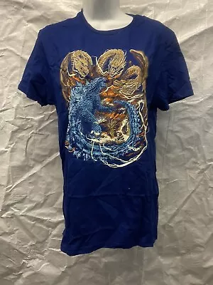 LootCrate Godzilla King Of The Monsters T-Shirt • Navy • Size Small • $16.99