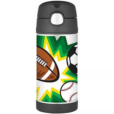 $26.59 • Buy THERMOS Funtainer 355ml S/S Vacuum Insulated Beverage Bottle Multisports!