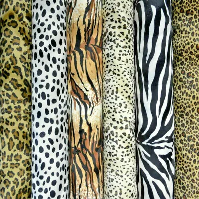 Super Soft ANIMAL PRINT VELBOA FAUX FUR VELOUR FABRIC MATERIAL - 150cm Wide • £5.75