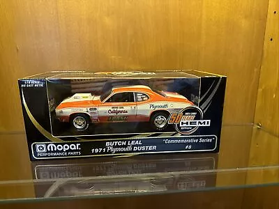 Ertl 1971 Plymouth Duster Butch Leal In California Flash 1/18 Diecast • $250