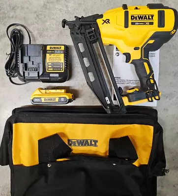 $299.90 • Buy DeWalt 20V Max XR Brushless 16 Gauge Finish Nailer Kit Model# DCN660D1