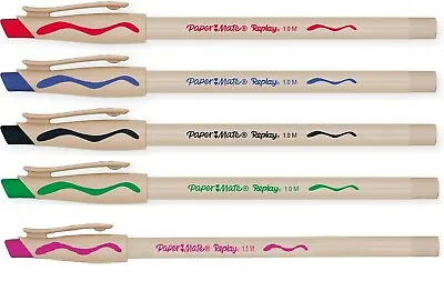 Paper Mate Replay Erasable Ballpoint Pen 1.0mm Tip • £1.79