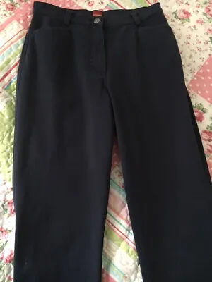 OLSEN Mona Royal Blue Jeans/Trousers - Size 10 (EUR36) • £22