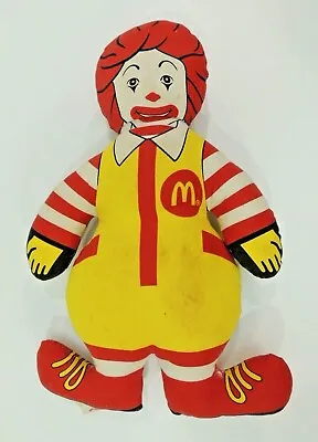 Ronald McDonald 1984 VTG Plush Stuffed Toy Soft Restaurant Collectible Doll HTF  • $11.99