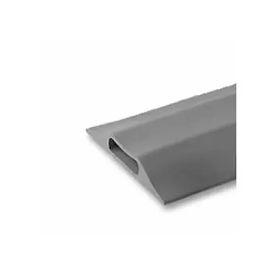 £3.79 • Buy Rubber Cable Floor Cover Tidy Protector Trunking Grey 67x12 Hole 10cm Length