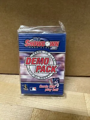 MLB Showdown 2001 Demo Pack Factory Sealed Promo • $25.99