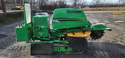 2017 Vermeer SC60TX Stump Grinder. 1083 Hours! Cat Diesel! 2 Speed! Works Great! • $29995