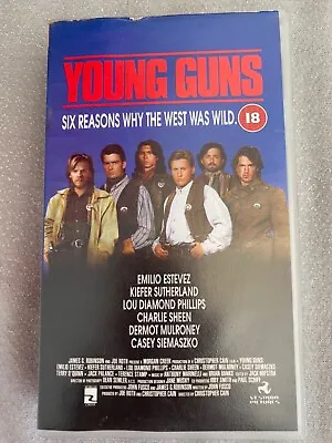 Young Guns - VHS - 1993 - RATING 18 • £5.99