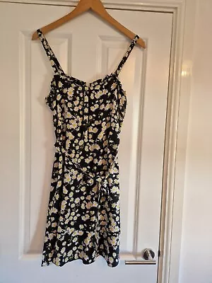 Oasis Pretty Floral Daisy Sun Dress - Size 10 - Good Condition  • £4