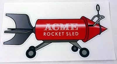 Acme Rocket Sled Sticker Decal • $7.85