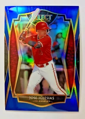 2021 Select Premier Level Blue Prizm Jose Iglesias 016/149 • $4.49