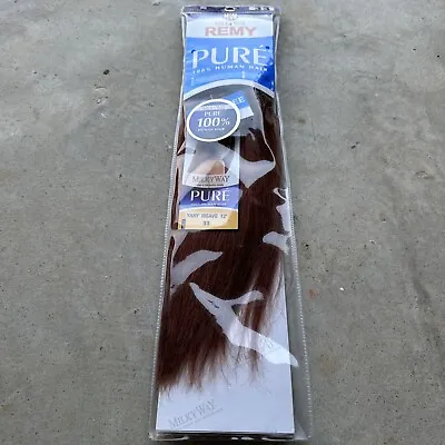 Milky Way PURE Human Hair Weave Extension Yaky_12 _#33 • $29