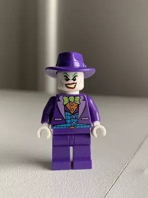 Lego The Joker Minifigure - Fedora  DC Batman Superheroes Lot Sh094 • $15