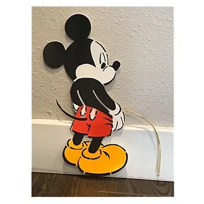 Jeff Gillette Signed Original - Mickey Mouse Pissing - 3 Color Stencil RR Board • $225