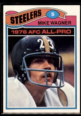 1977 Topps Mike Wagner Pittsburgh Steelers #60 • $2.99
