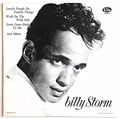 BILLY STORM - Self Titled - Vinyl LP 1963 Buena Vista BV-3315 Walt Disney  • $55