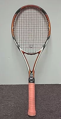 Wilson K Factor  K Tour 95 Tennis Racquet 4 3/8 Grip L3 Arophite Black 27  In GC • $29.49