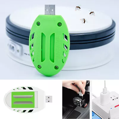 £2.89 • Buy Electric Fly Zapper Mosquito Insect Killer USB Plug In & 6pcs Repellent Tablets