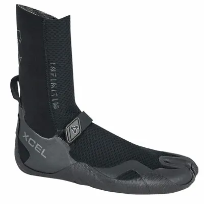 Xcel 5mm Infiniti Split Toe Wetsuit Boots - UK7 USA8 (EU41) • £65.95