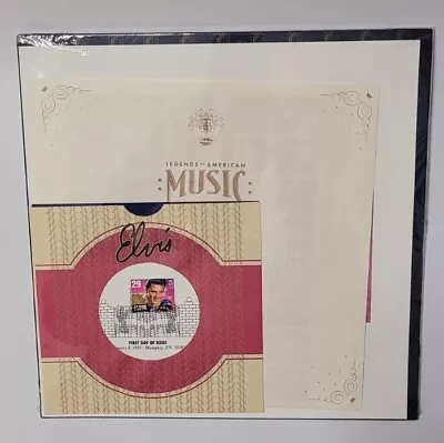 Elvis Presley 1993 Sealed Commemorative Complete Stamp Collection USPS #9918 • $27.99