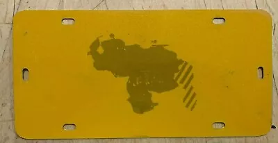 Venezuela Pre-production Auto Blank Graphic  Unfinished License Plate Vz  • $29.99