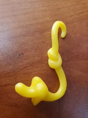 Disney Nabisco Jungle Book Kaa Snake Vtg 1960s Cereal Premium Bowl Hanger Yellow • $10