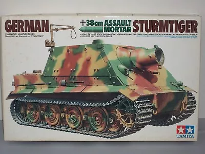 Tamiya 1/35 Scale German Sturmtiger 38cm Assault Mortar • $30