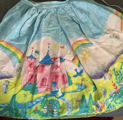 My Little Pony X Unique Vintage Dream Castle 1950s Medium Skirt • $90