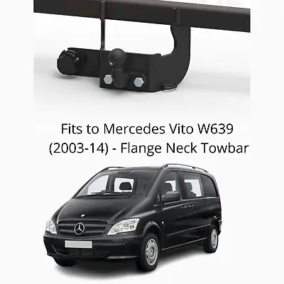 TowBar For Mercedes Vito W639 (03-14) Or Viano(03-10) & 7 Pin Bypass Relay-M237 • £179.99