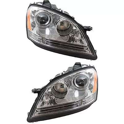 Set Of 2 Headlights Driving Head Lights Headlamps  Driver & Passenger Side Pair • $251.73