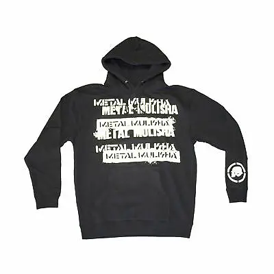 Metal Mulisha Men's Crate Pullover Fleece Black Hoodie Nwt • $19.99