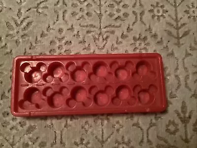 Mickey Mouse Ice Tray Disney Red • $2.50