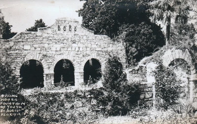 $0.99 • Buy Vintage Spring House Fountain Of Youth St. Augustine FL Real Photo Postcard RPPC