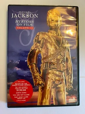 Michael Jackson – History On Film (Volume II) DVD • $3.02