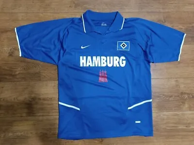 Hamburg 2003-2004 Football Jersey Nike Shirt Size M • £60