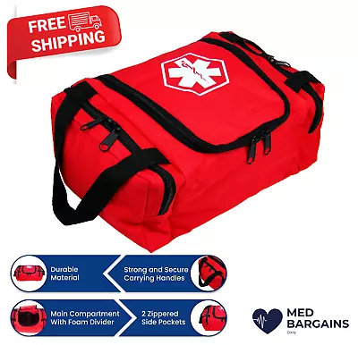 Dixie EMS Dixigear Empty First Responder II Bag 10.5  X 5  X 8  - Red • $12.95