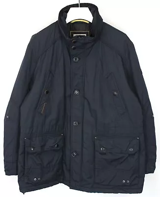 CAMEL ACTIVE Weather-Proof Jacket Men's (EU) 60 Full Zip Padded Dark Blue • £36