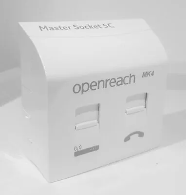 2023 BT Openreach Telephone Master Socket NTE5c MK2 & VDSL/ADSL Faceplate MK4 • £9.48