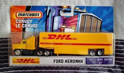 Matchbox Convoy Ford Aeromax DHL Truck [Bilingual Packaging] • $40