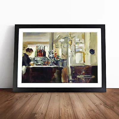 Bon Bock Cafe By Edouard Manet Wall Art Print Framed Canvas Picture Poster Decor • £18.95