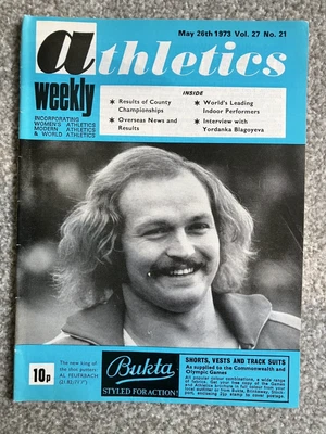 £6.99 • Buy ATHLETICS WEEKLY -26 May 1973 -  The Hammer Throwing Scot;