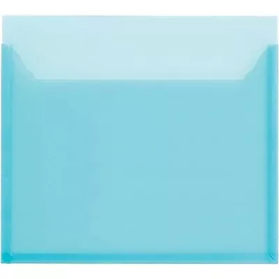 Martha Stewart Home Office Adhesive Wall Pocket 12  X 10-1/4  Large Poly Blue • $9.18