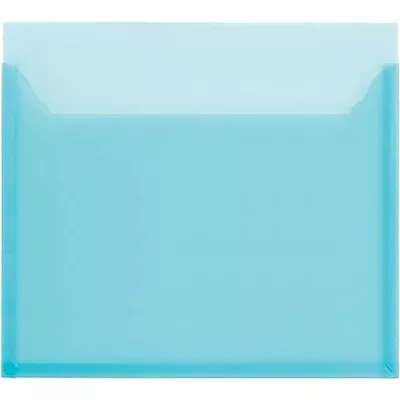 Martha Stewart Home Office Large Adhesive Wall Pocket 12 X 10.25 Poly Blue 24502 • $8.89