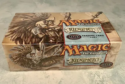 MTG Magic The Gathering Judgment Booster Box Vintage Magic Factory Sealed • £51