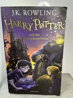 Harry Potter & The Philosopher's Stone J K Rowling Book • $25