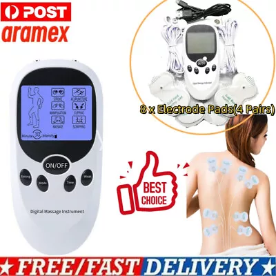 Electrical Massager Tens Machine Unit Back Pain Therapy Pulse Muscle Stimulator • $16.69