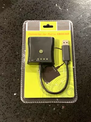 $25.99 • Buy PS2 To XBOX 360 Controller Adapter USB Converter USB For Gaming