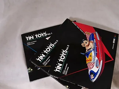 Nostalgic Tin Toys The Collection Of The Tin Toy Museum Takayama 1989 3 Tomes • $108