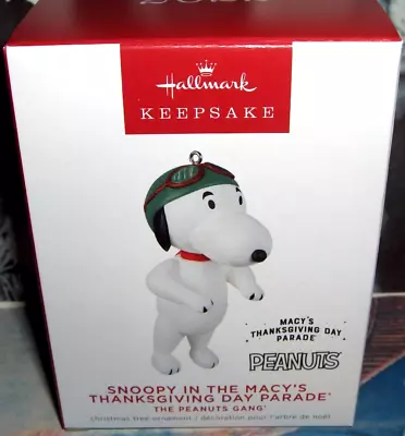 Snoopy In The Macy's Thanksgiving Day Parade`2022`Hallmark Peanuts Ornament-NW • $14.50