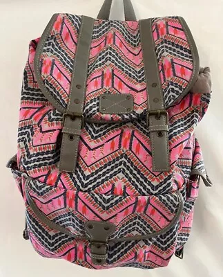 Mossimo Supply Co. Colorful Design Backpack Side Pockets Multi Colored • $11.04